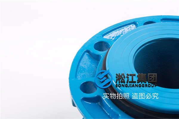 青岛采购过矿渣DN300不锈钢法兰耐磨橡胶补偿器,推荐使用耐磨导流筒