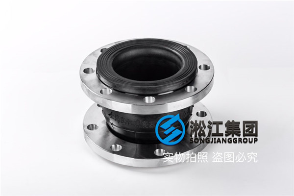 张家口橡胶软接头，两端法兰304,DN150,长度180mm